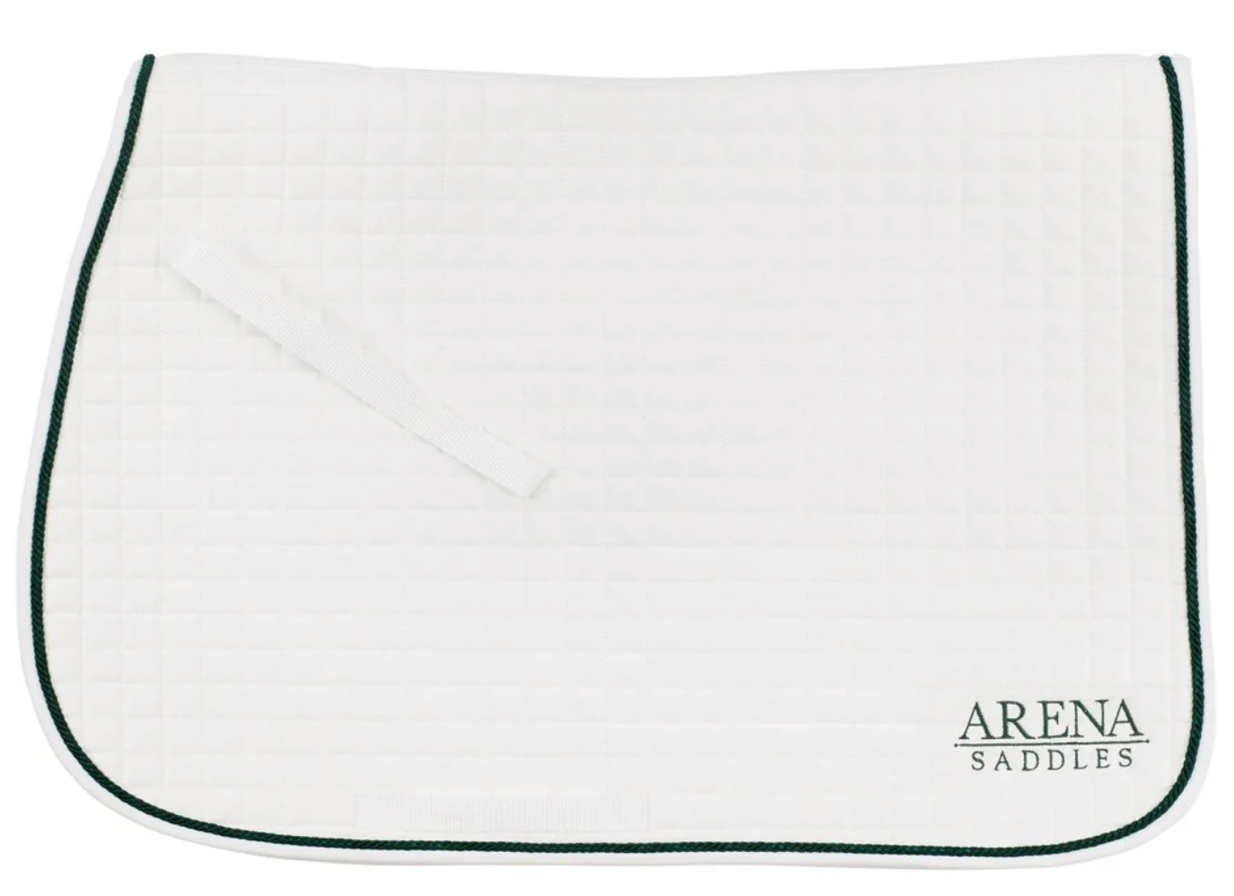 Arena AP/ Jump Saddle Pad - White