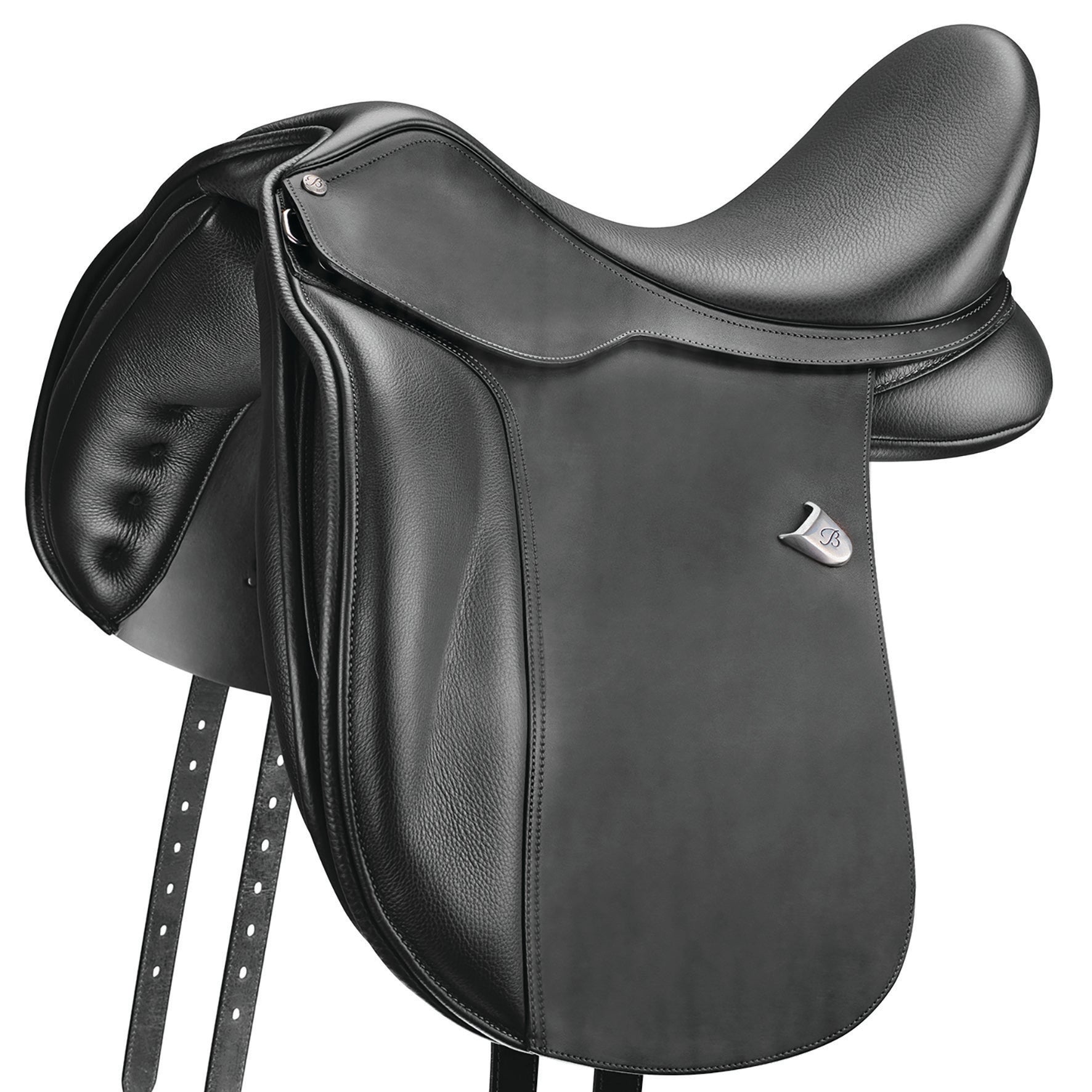 Bates WIDE Dressage with Heritage Leather
