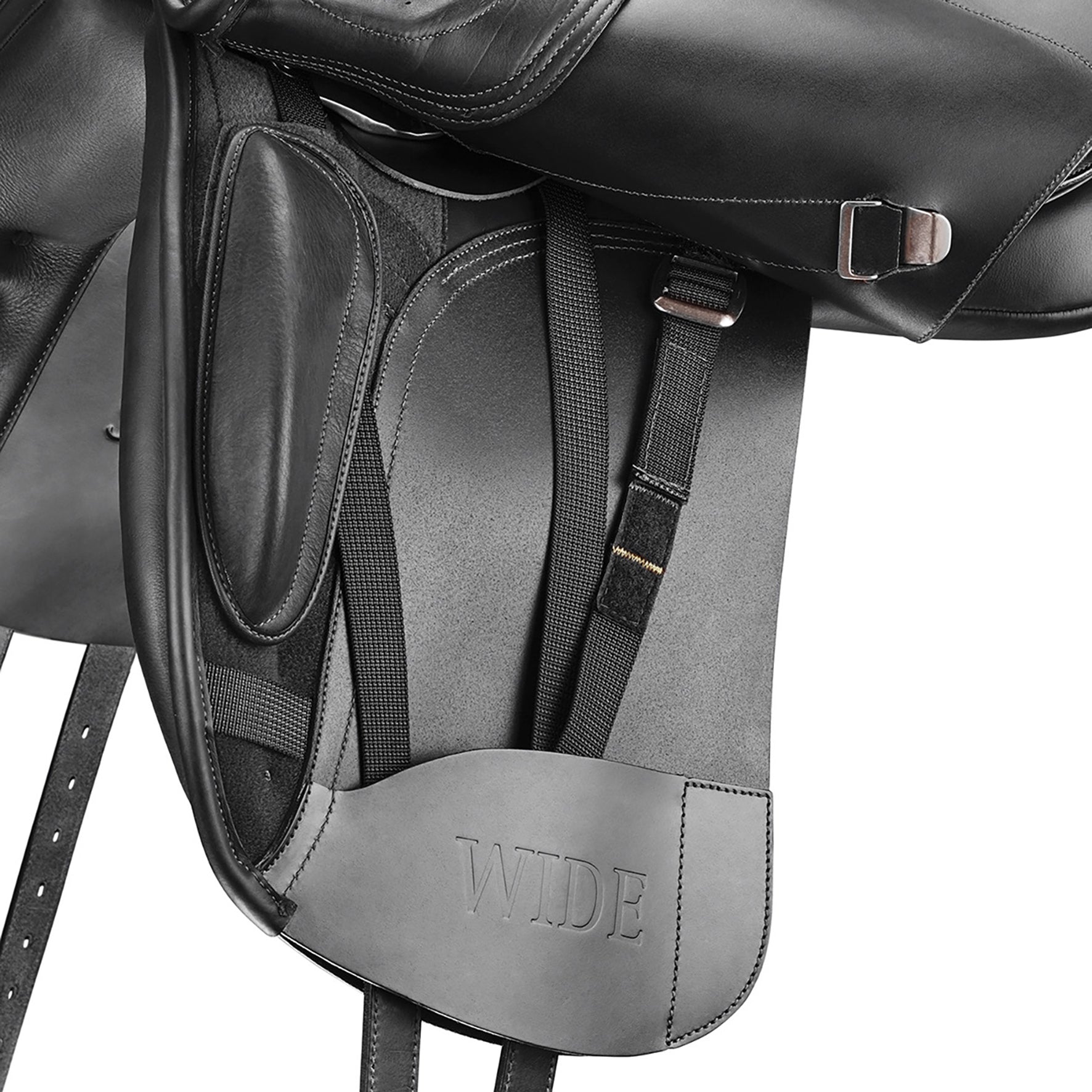 Bates Wide Dressage+ in Luxe Leather