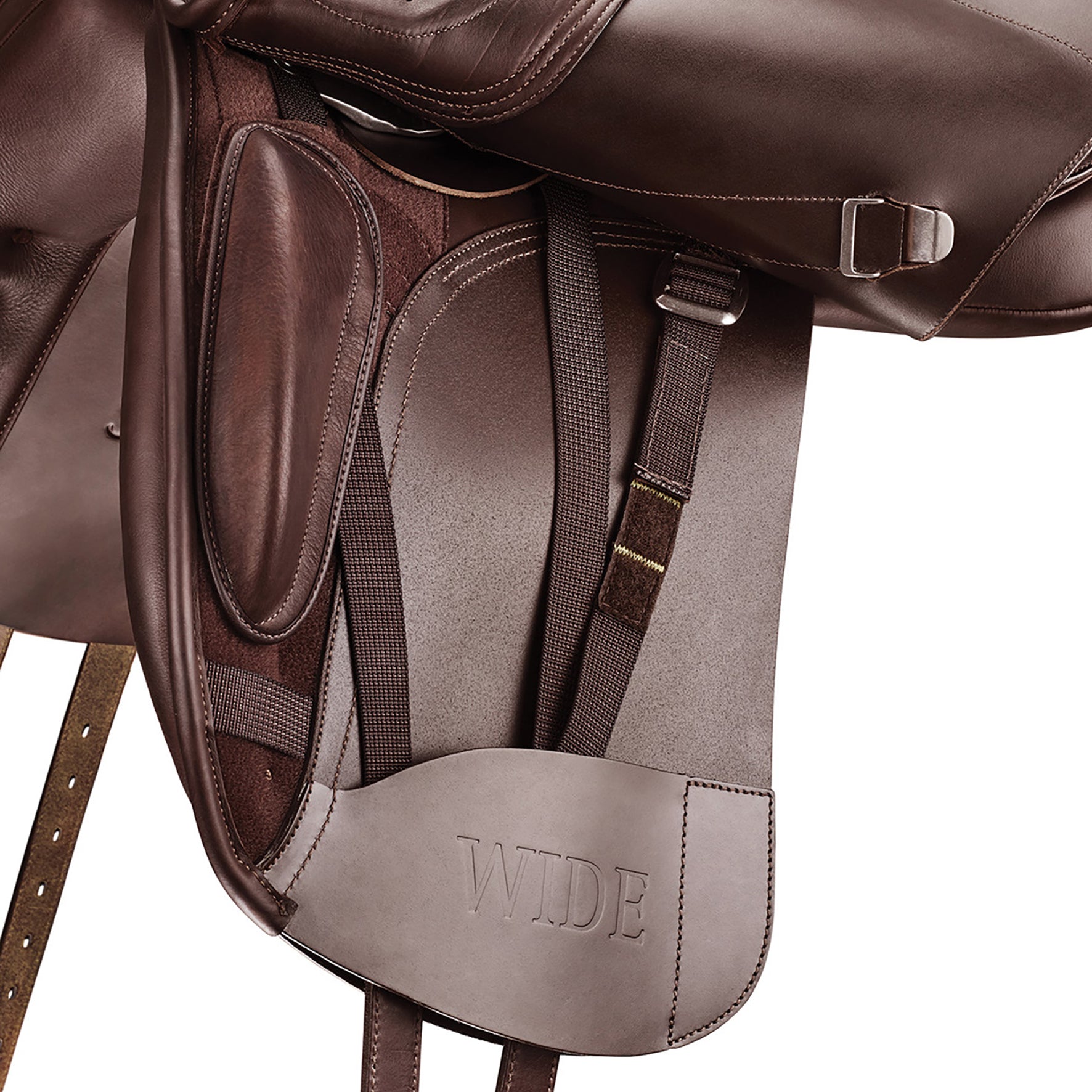 Bates Wide Dressage+ in Luxe Leather