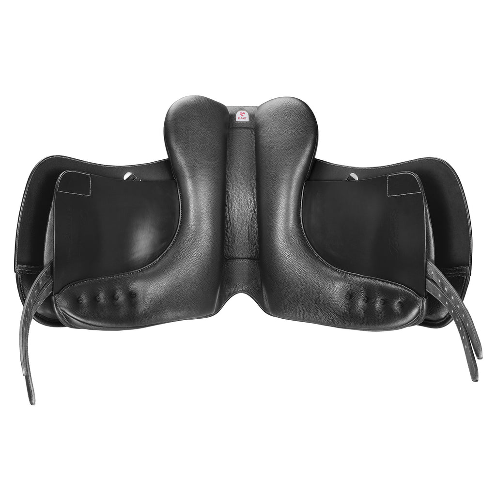 Bates WIDE Dressage with Heritage Leather
