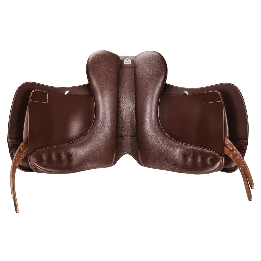 Bates WIDE Dressage with Heritage Leather