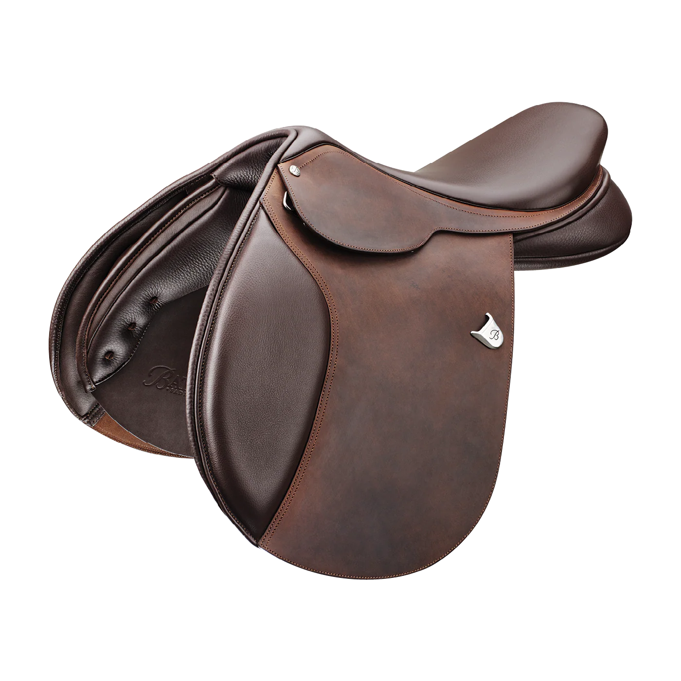 Bates Caprilli Close Contact with Forward Flap with Heritage Leather