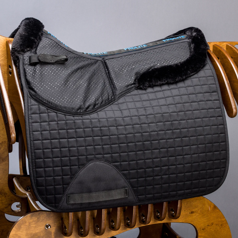 Half-lined Fleece Adjustable Dressage Saddlecloth
