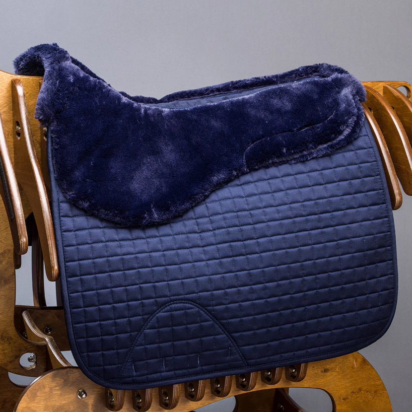 Half-lined Fleece Adjustable Dressage Saddlecloth