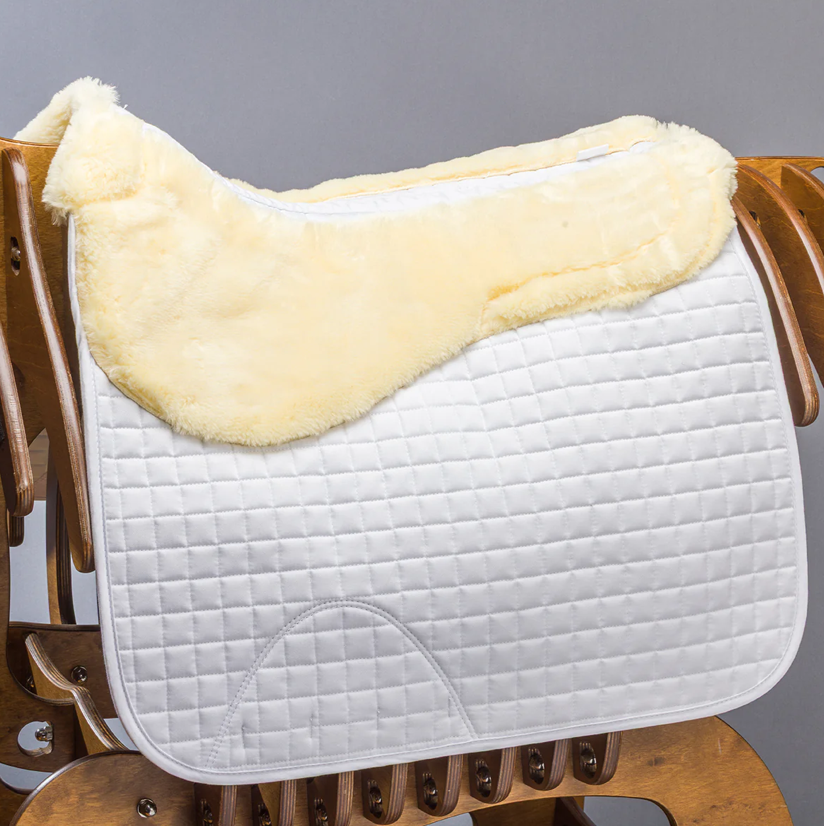 Half-lined Fleece Adjustable Dressage Saddlecloth