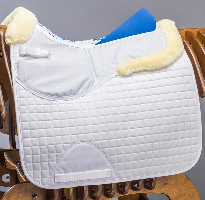 Half-lined Fleece Adjustable Dressage Saddlecloth