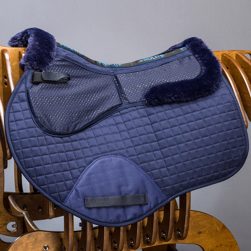 Fleece Trim Adjustable Jump Saddlecloth