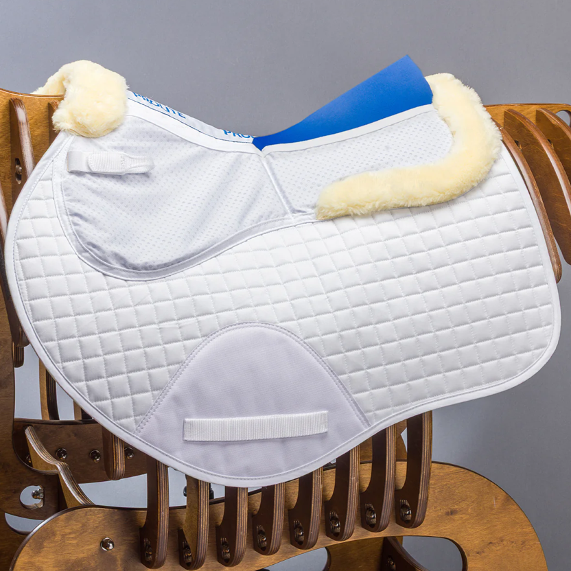 Fleece Trim Adjustable Jump Saddlecloth