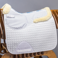 Fleece Trim Adjustable Dressage Saddlecloth