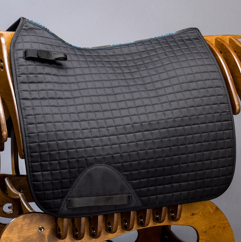 Cotton Dressage Saddlecloth White