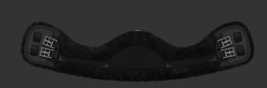 Mattes Crescent Slim-line Short Girth