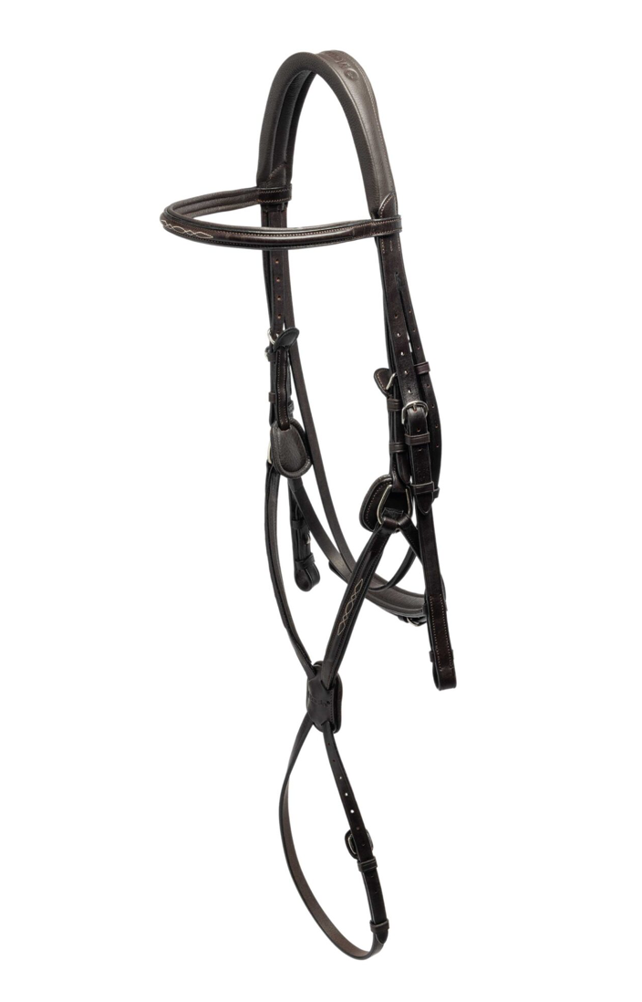 Menetics Grakle/Fig 8 Fancy Stitched No Reins