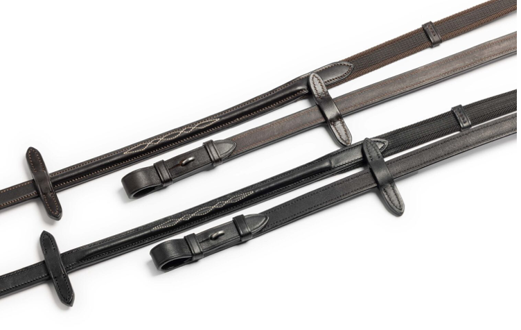 Menetics Fancy Hand Grip Rubber Web Reins
