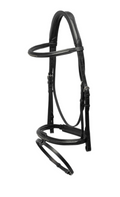 Menetics Flash Bridle Fancy Stitched No Reins