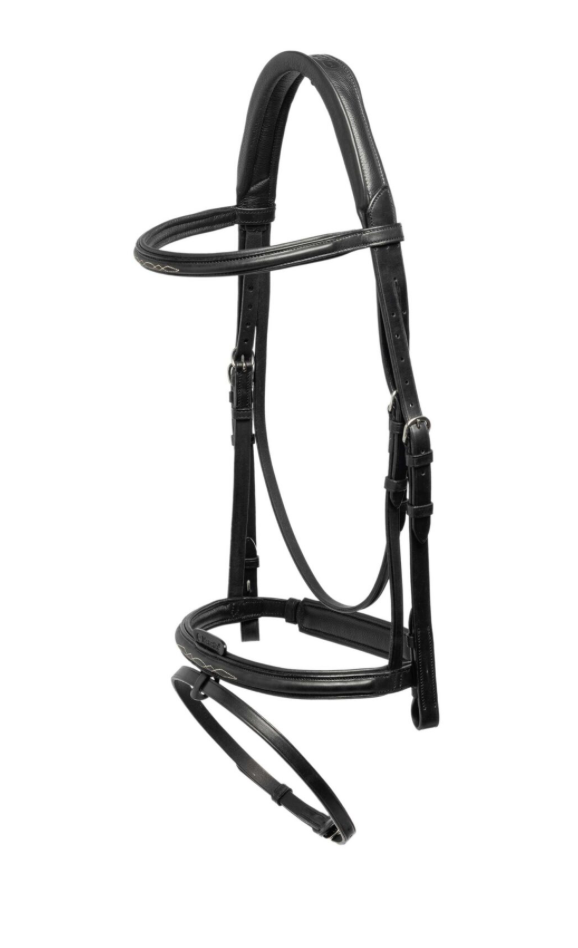 Menetics Flash Bridle Fancy Stitched No Reins