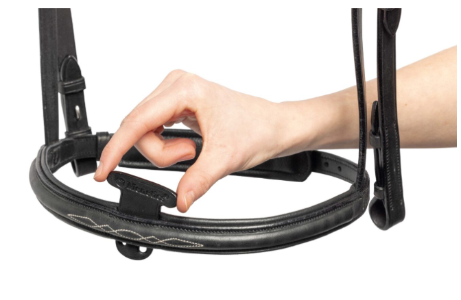 Menetics Flash Bridle Fancy Stitched No Reins