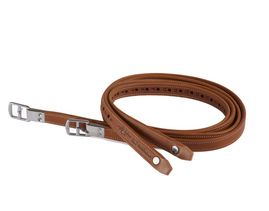 Equipe Stirrup Leathers with Steel Capsule