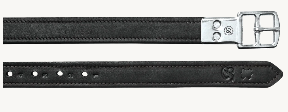 Bates Stirrup Leathers with Luxe Leather