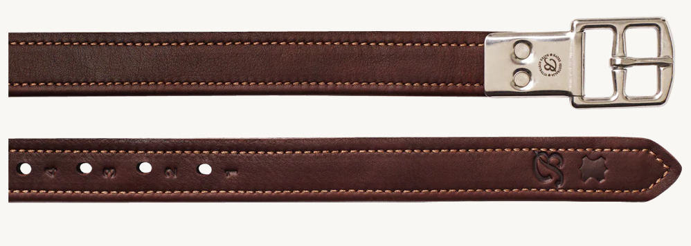 Bates Stirrup Leathers with Luxe Leather