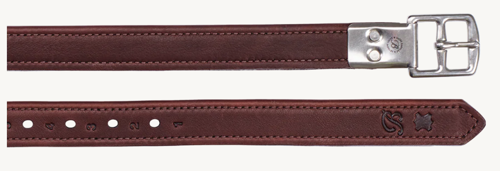 Bates Stirrup Leathers with Luxe Leather