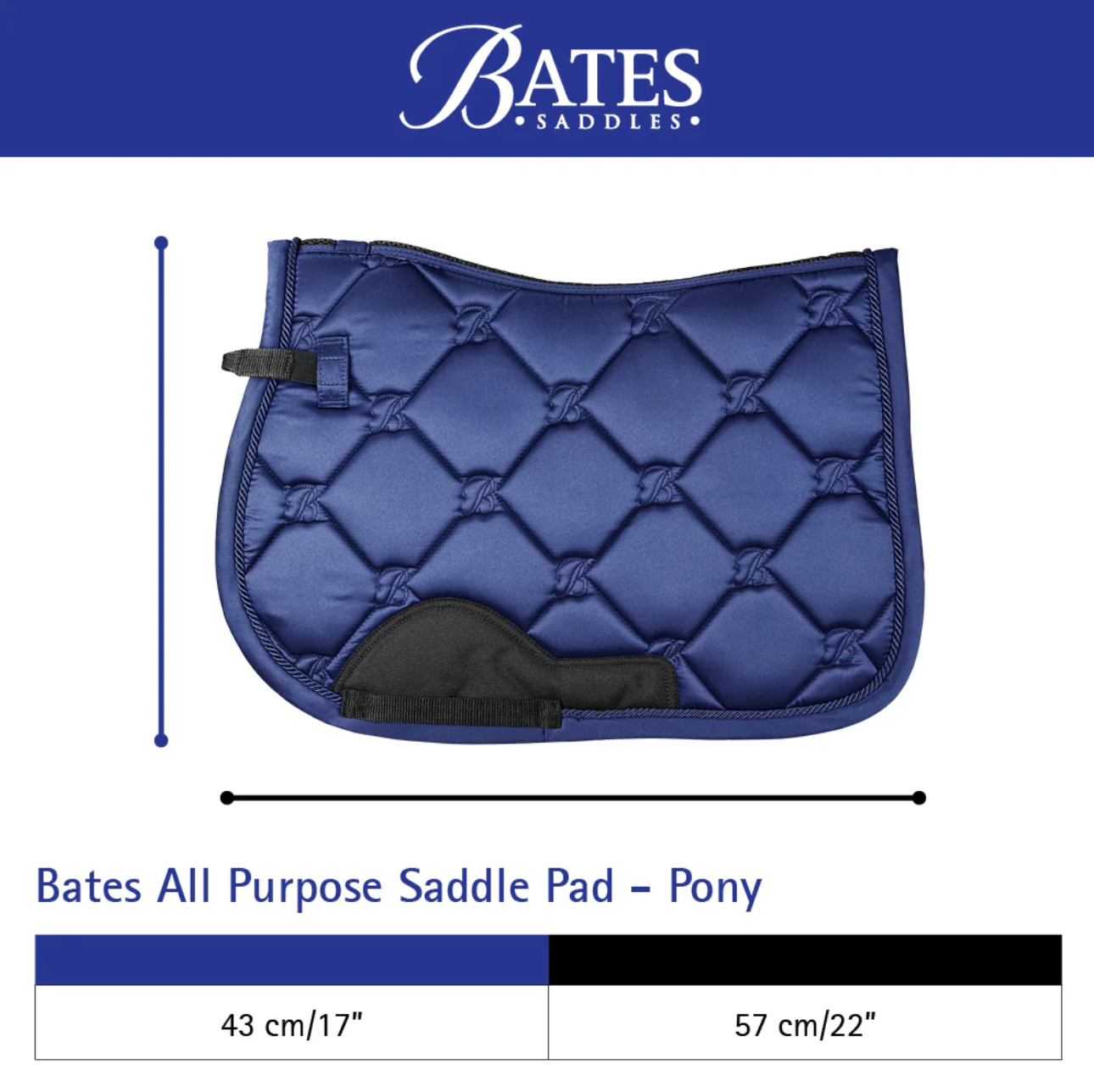 Bates All Purpose Saddle Pad