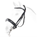 Equipe Dressage Double Bridle with Wide Noseband (Reins included)